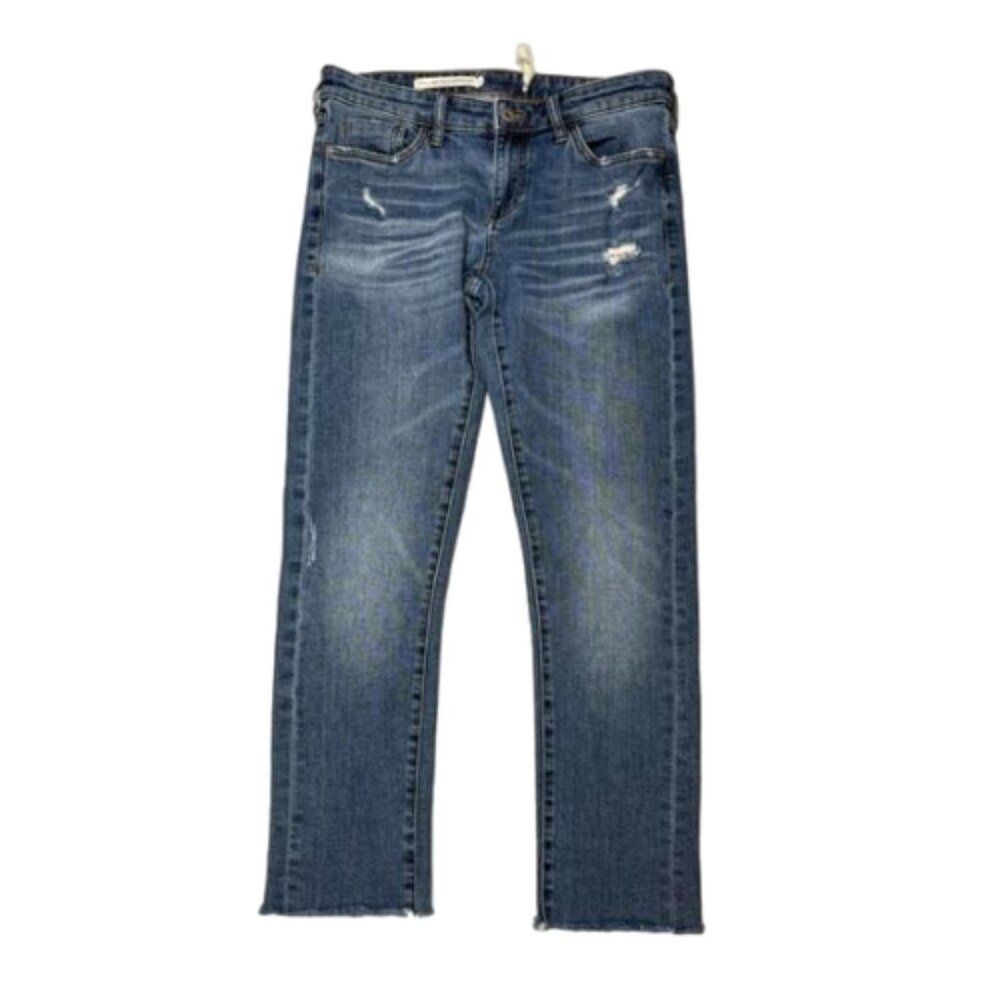 Pilcro and the Letterpress Slim Boyfriend Distressed Jeans Size 26 #2200